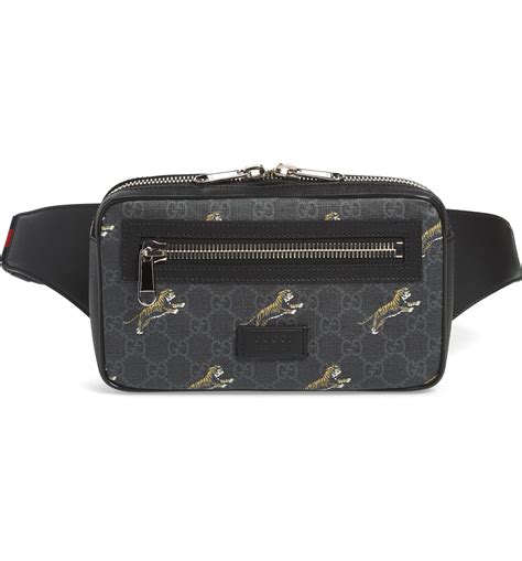 blue gucci fanny pack night|gucci fanny pack with tiger.